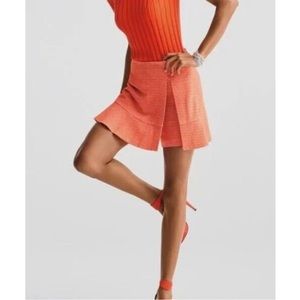 CAbi NWT Matchmaker Skort Sz 4 Spring 2023 Style #6360 Tiger Lily
